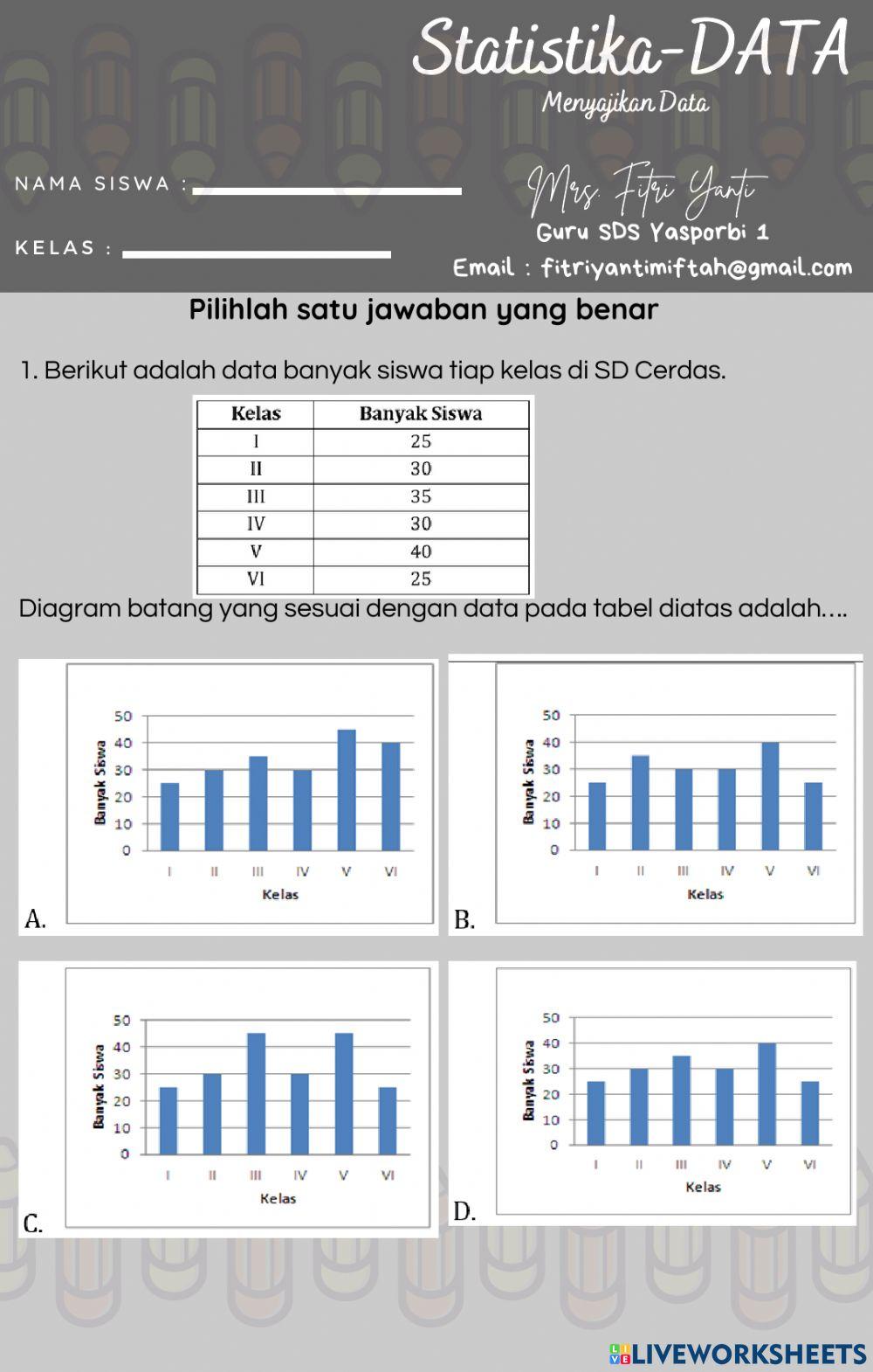 Statistika - Menyajikan Data-3 Statistika - Menyajikan Data-3