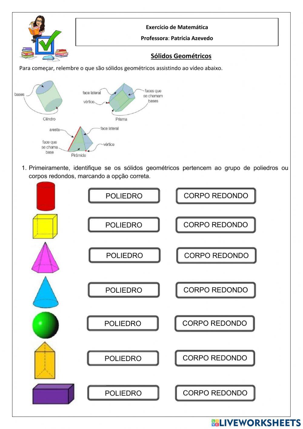 Sólidos Geométricos