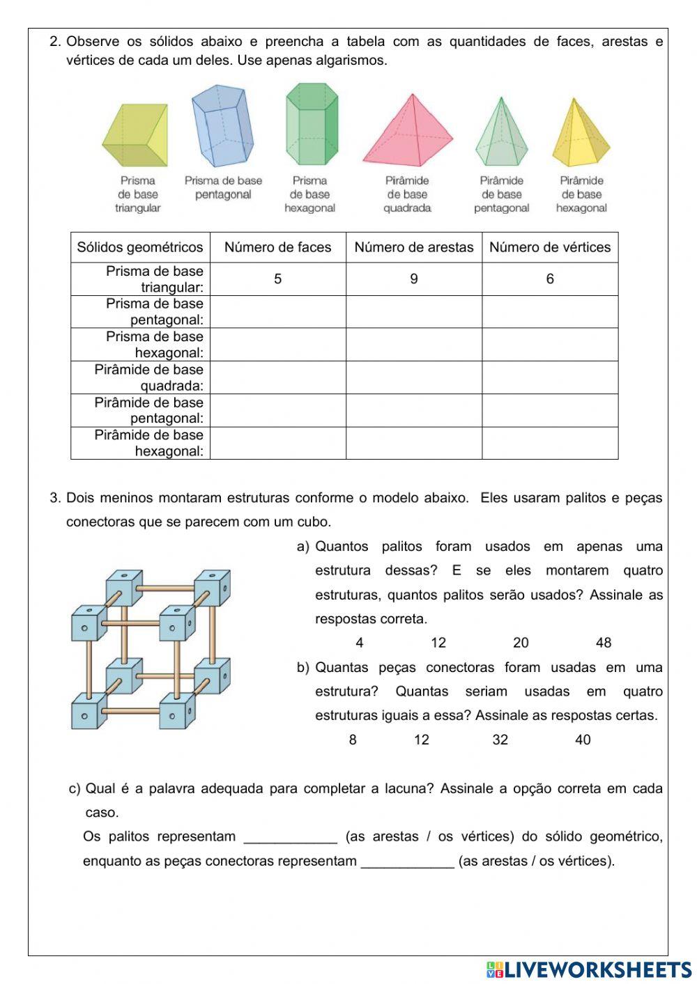 Sólidos Geométricos