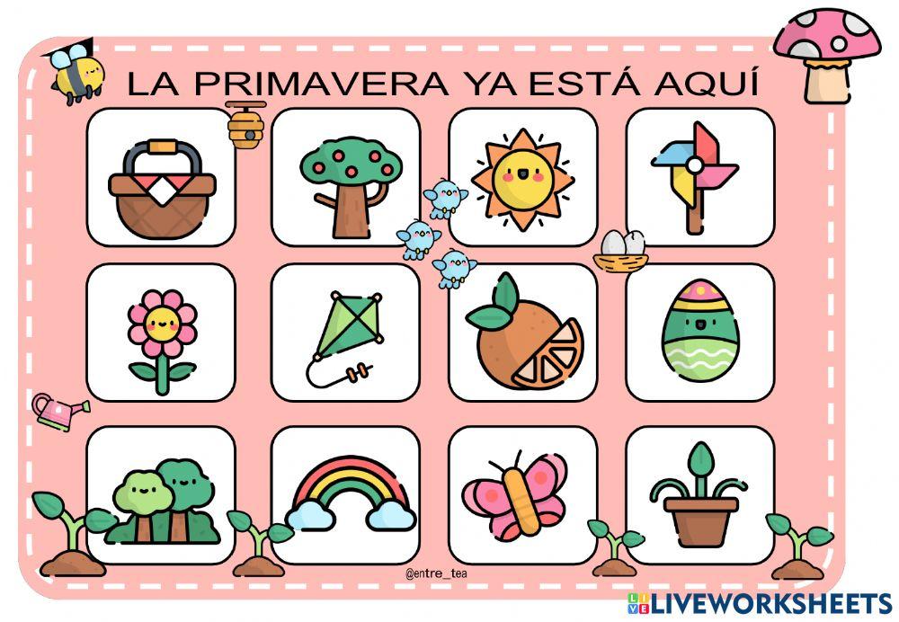 tablero de la primavera