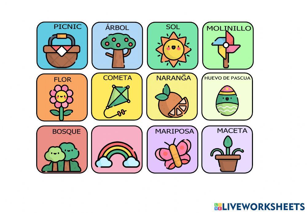 tablero de la primavera