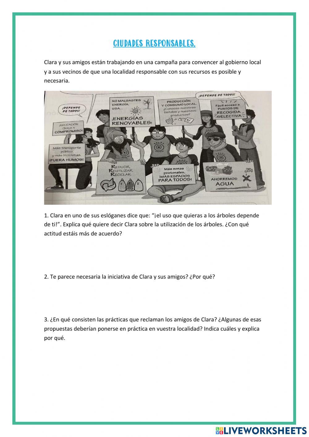 Cooperación y ecología.