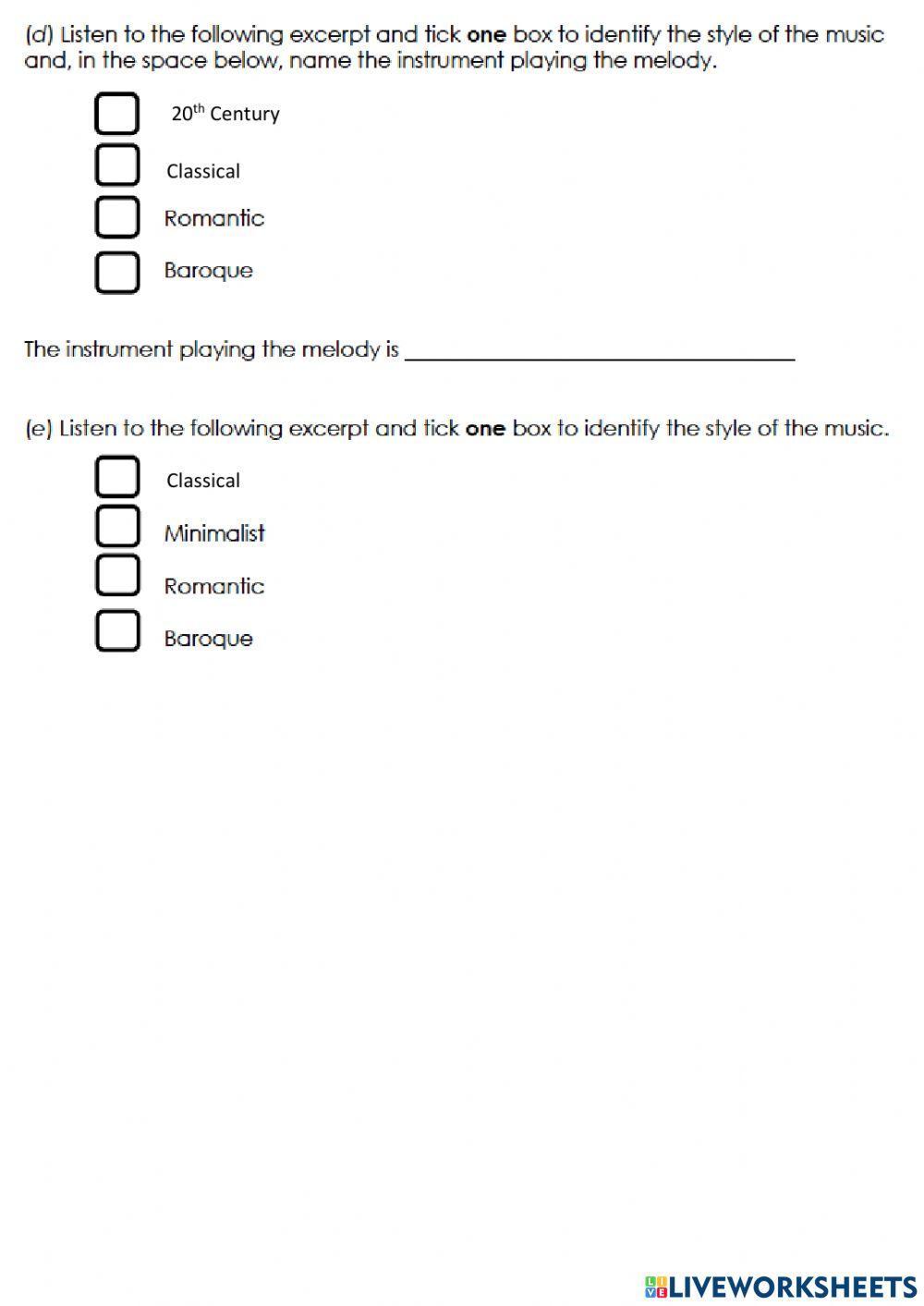 National 5 Practise Question 1e