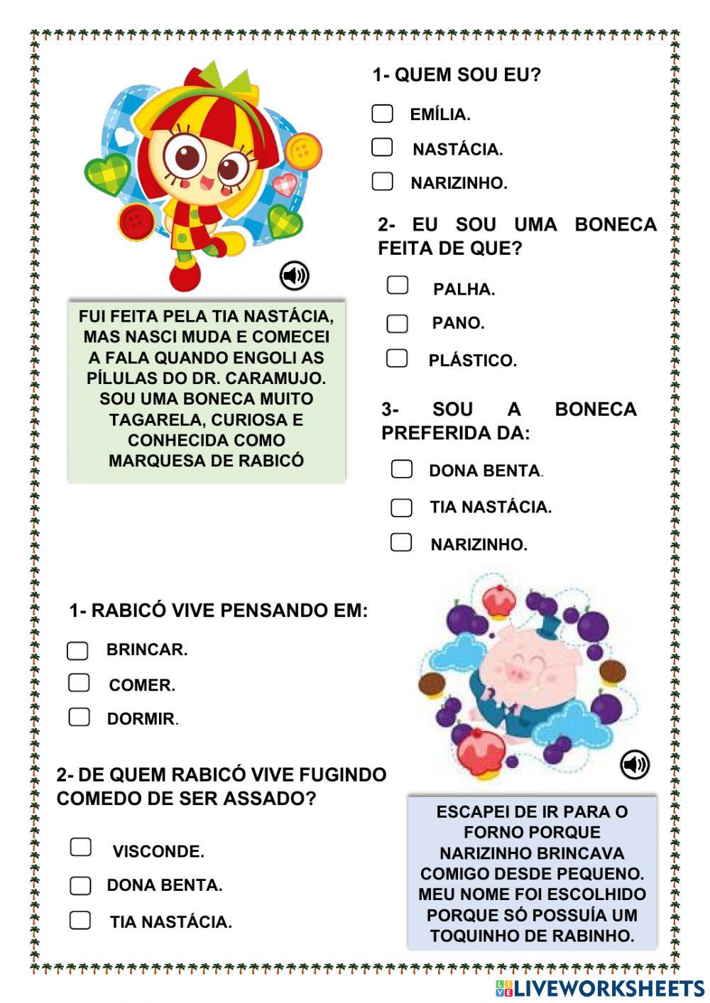 Dia do livro infantil