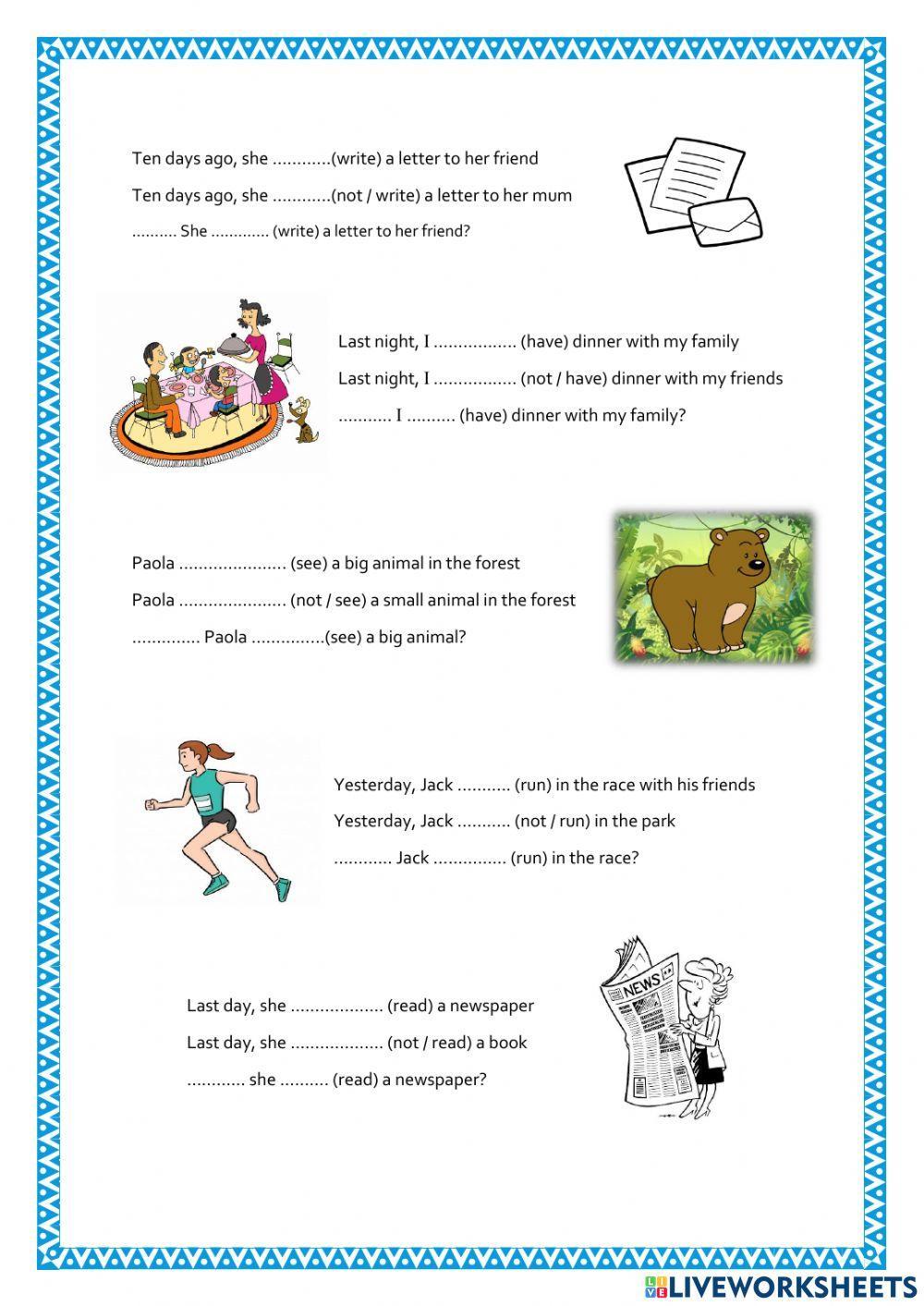 Irregular verbs - Past Simple