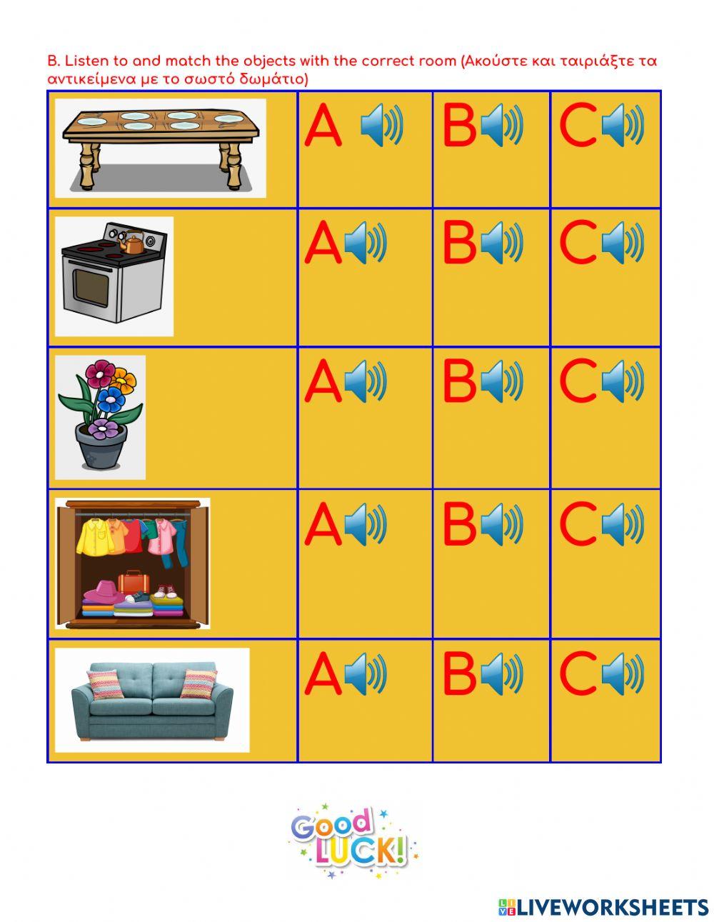 House Parts and Items
