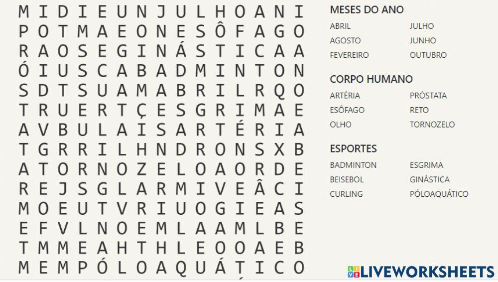 ca-a-palavras-interactive-activity-for-5-live-worksheets