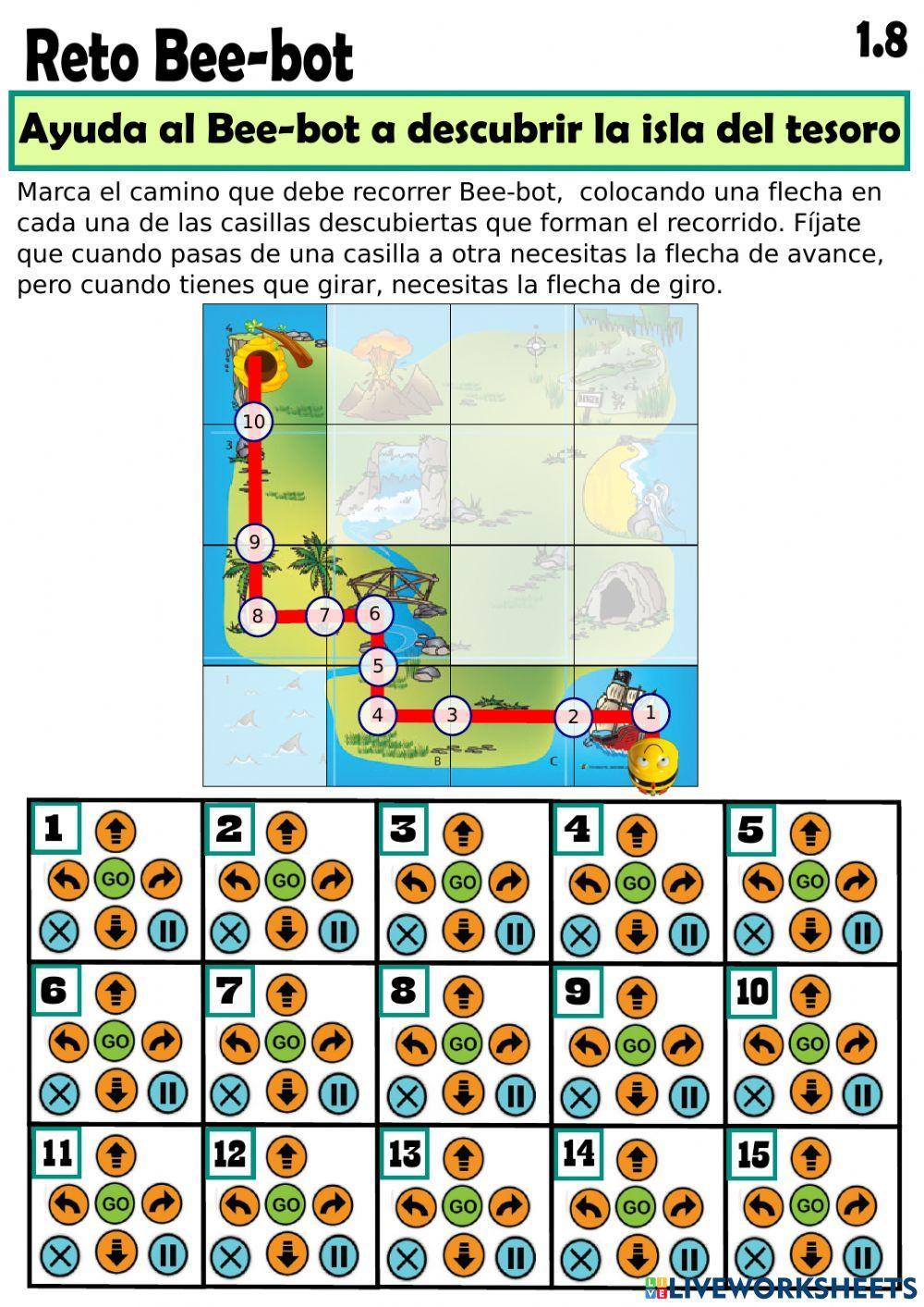 Programación con Bee-bot