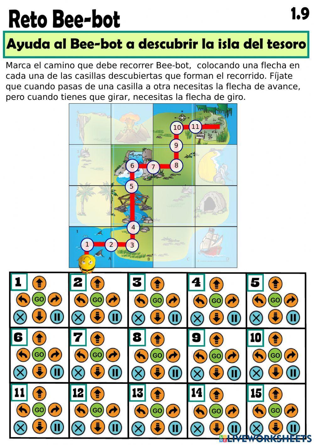 Programación con Bee-bot