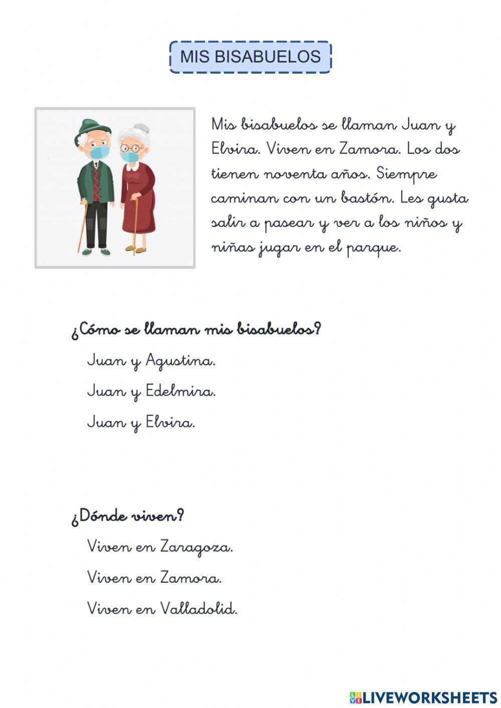 Comprensión lectora 2