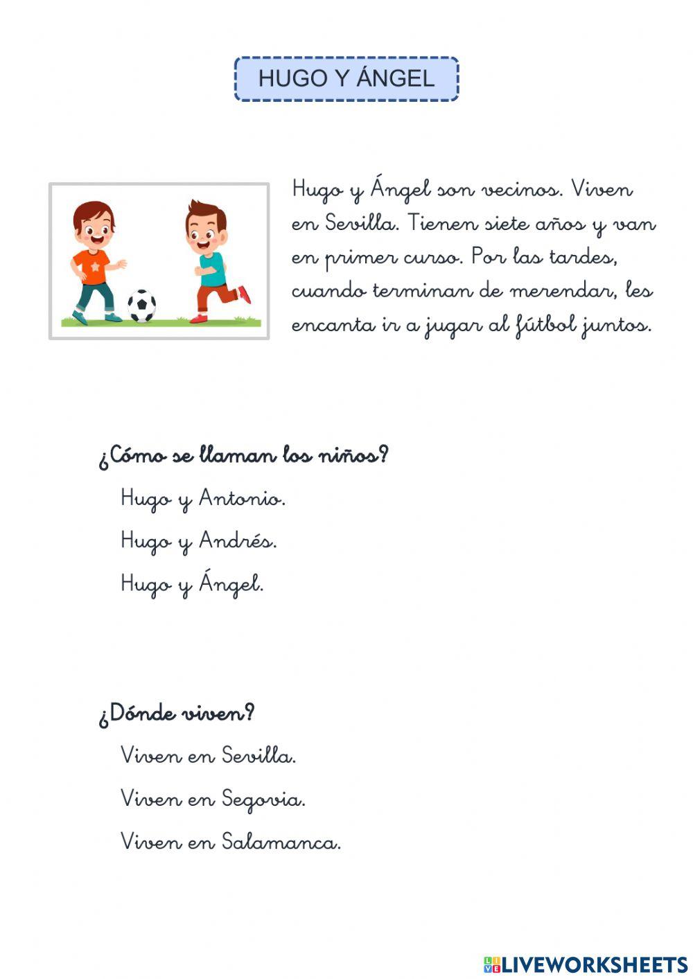 Comprensión lectora 3