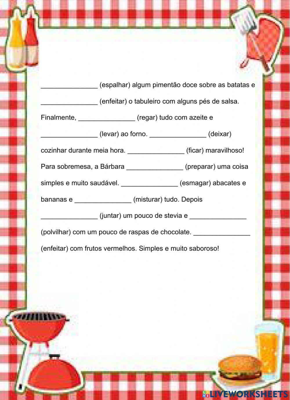 O almoço da bárbara