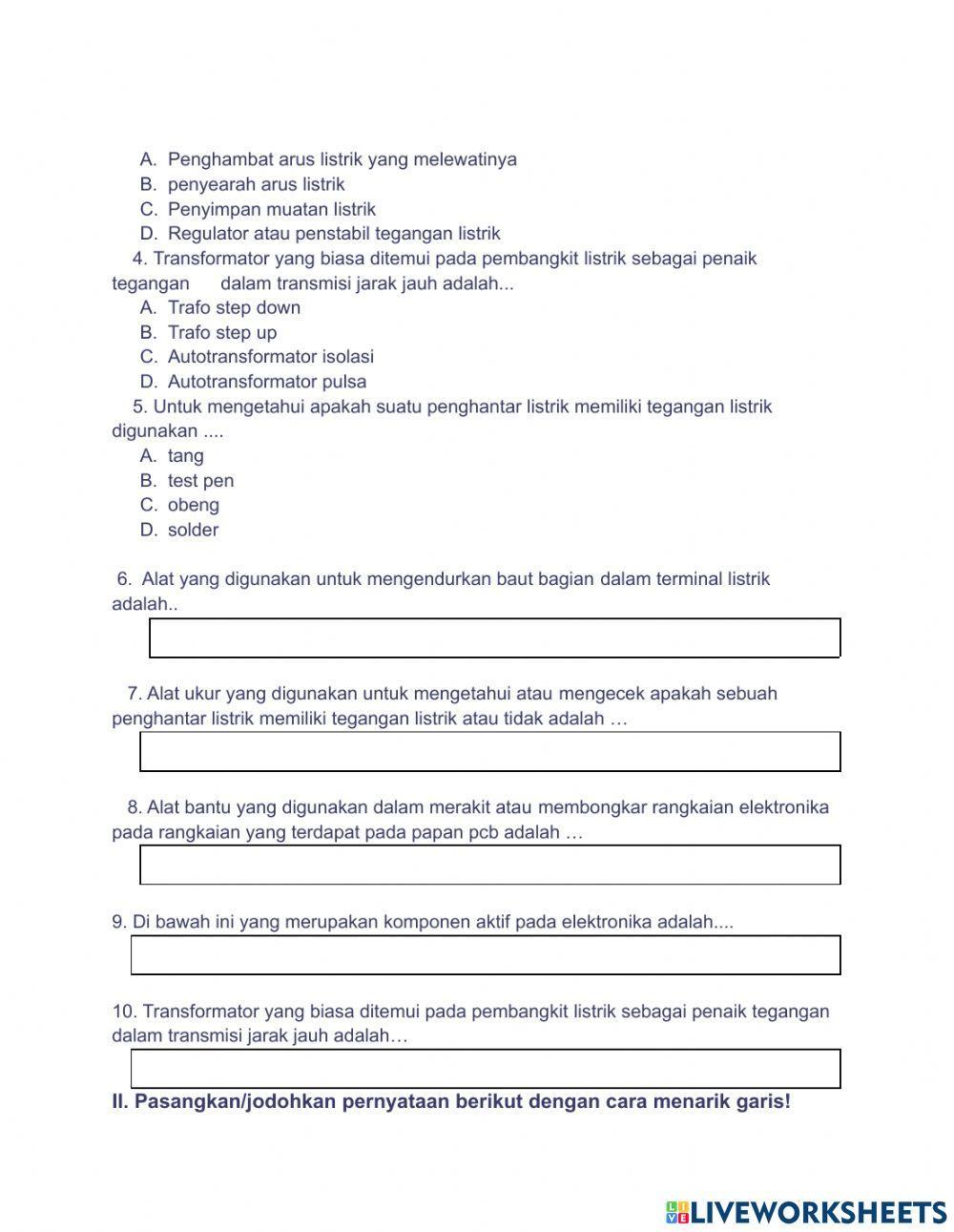 Lkpd dasar-dasar elektronika