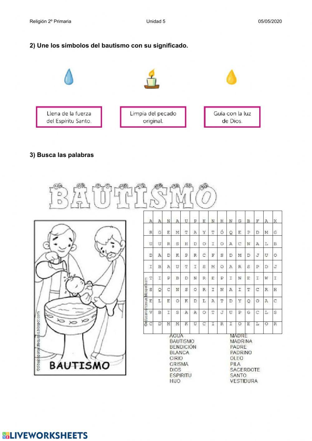 El bautismo