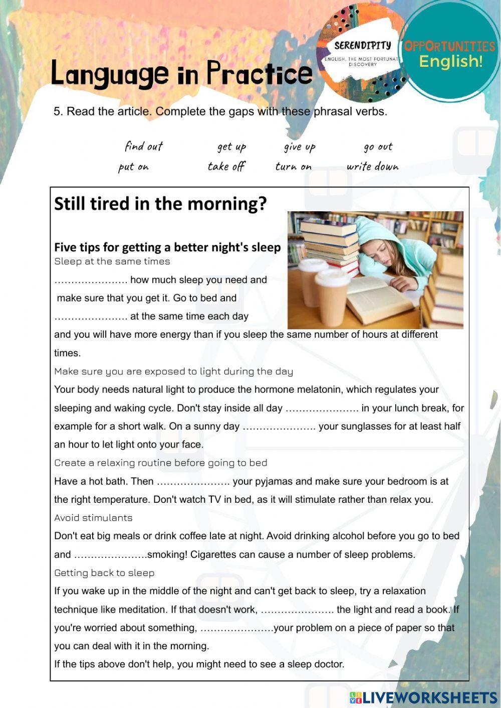 11B pre intermediate homework