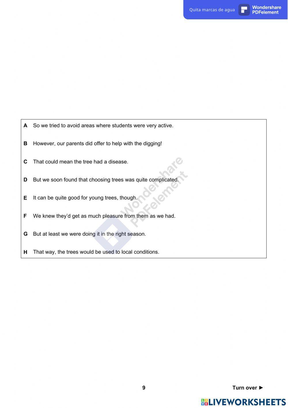 Pet Exam 2-Reading Paper (parts 4, 5 and 6)