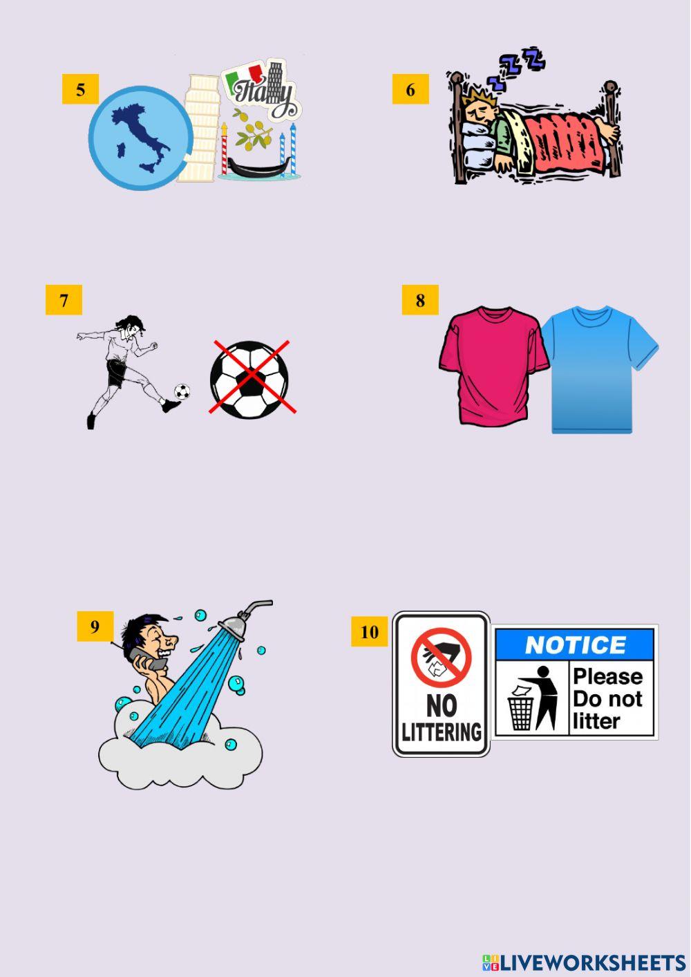 Going to for future plans-Grammar exercise