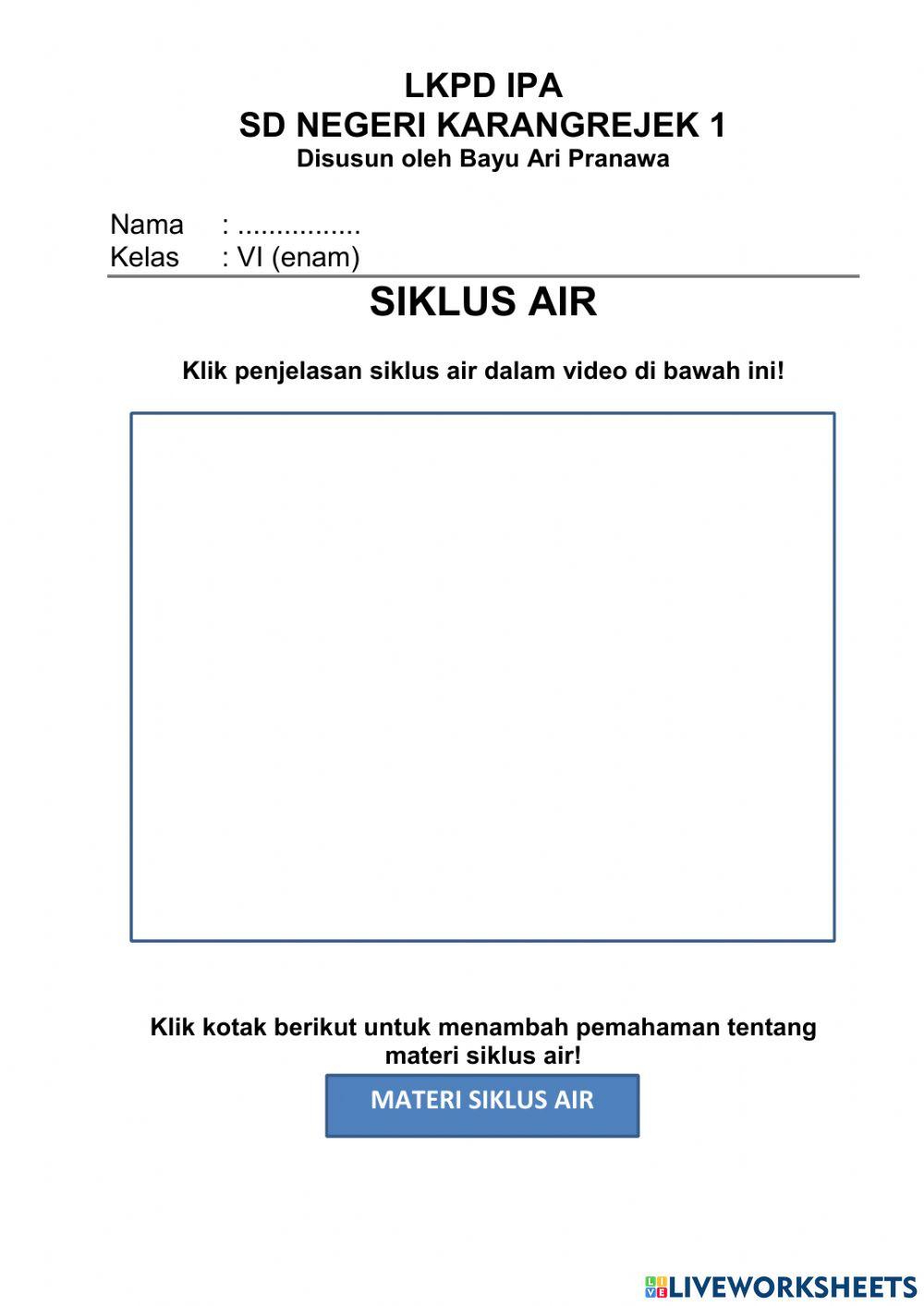 Siklus Air