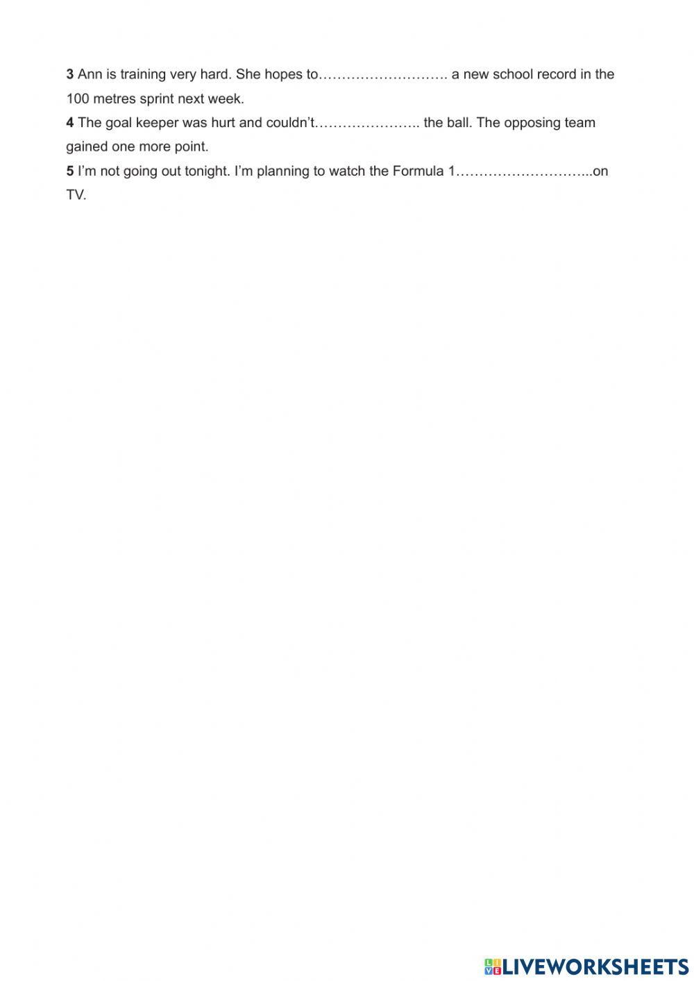 Brainy7 short test vocabulary