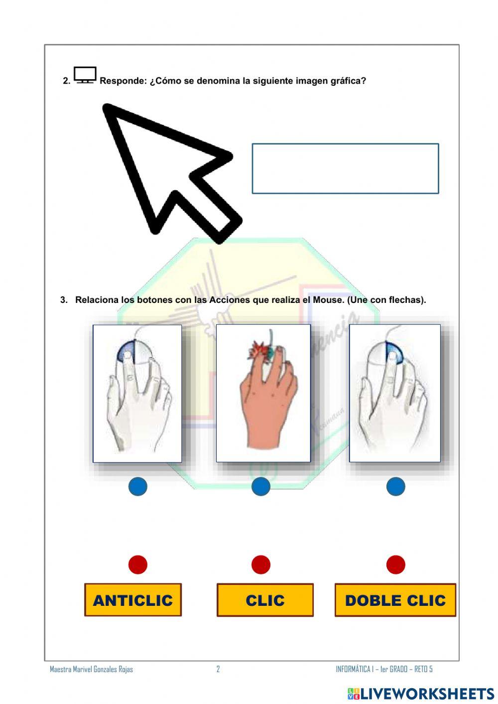 5. reto reiche, el mouse o ratón