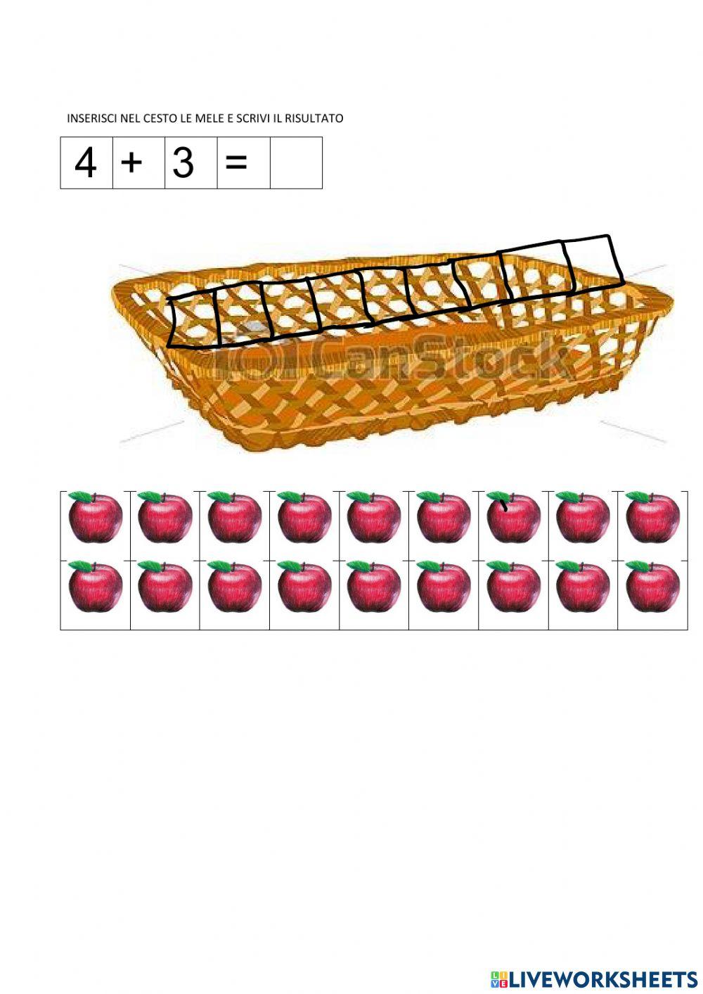 Addizioni entro il 10
