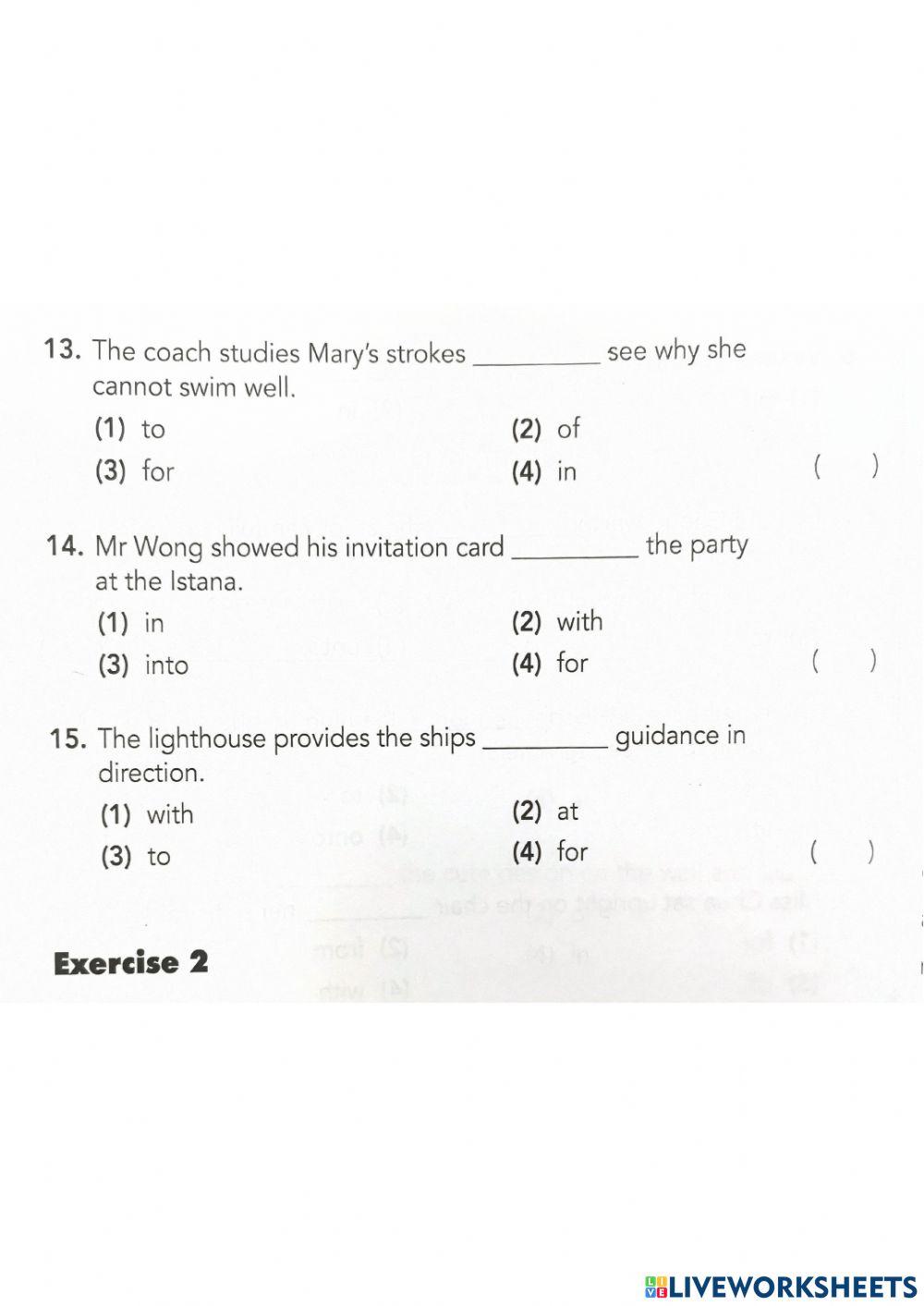 Grammar MCQ