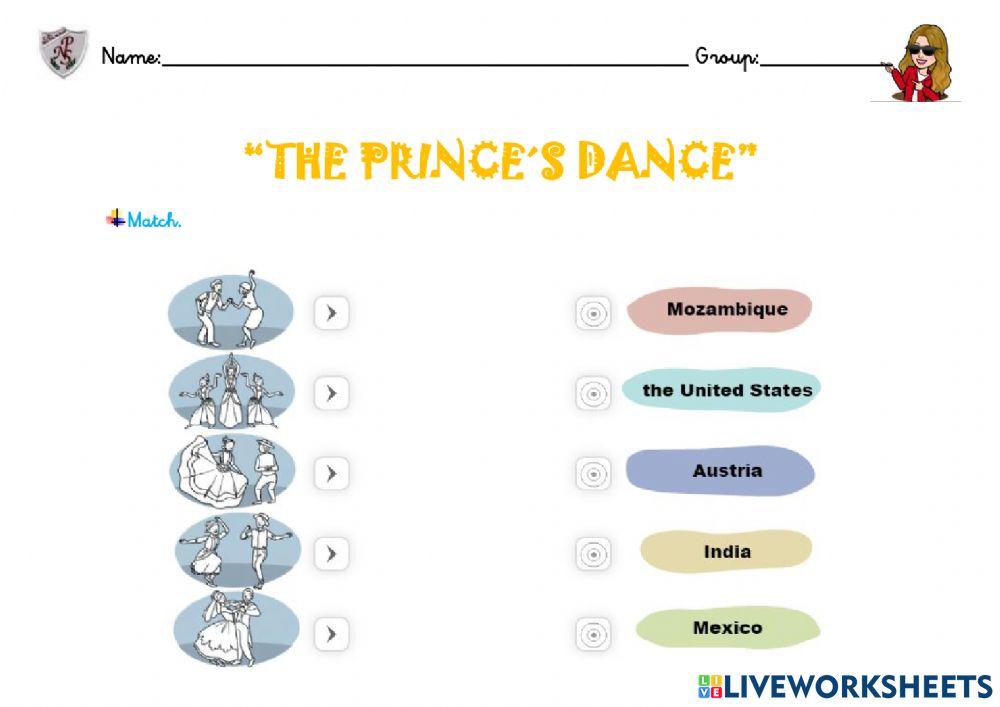 The prince-s dance