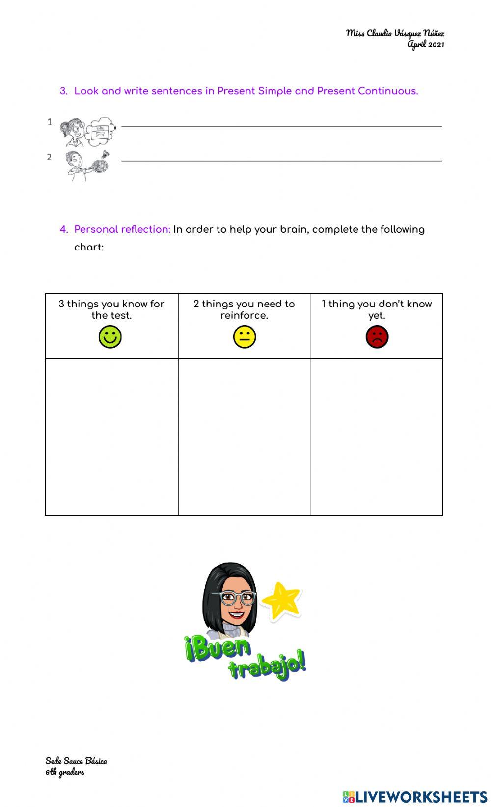 Review unit 1 - 6th graders.