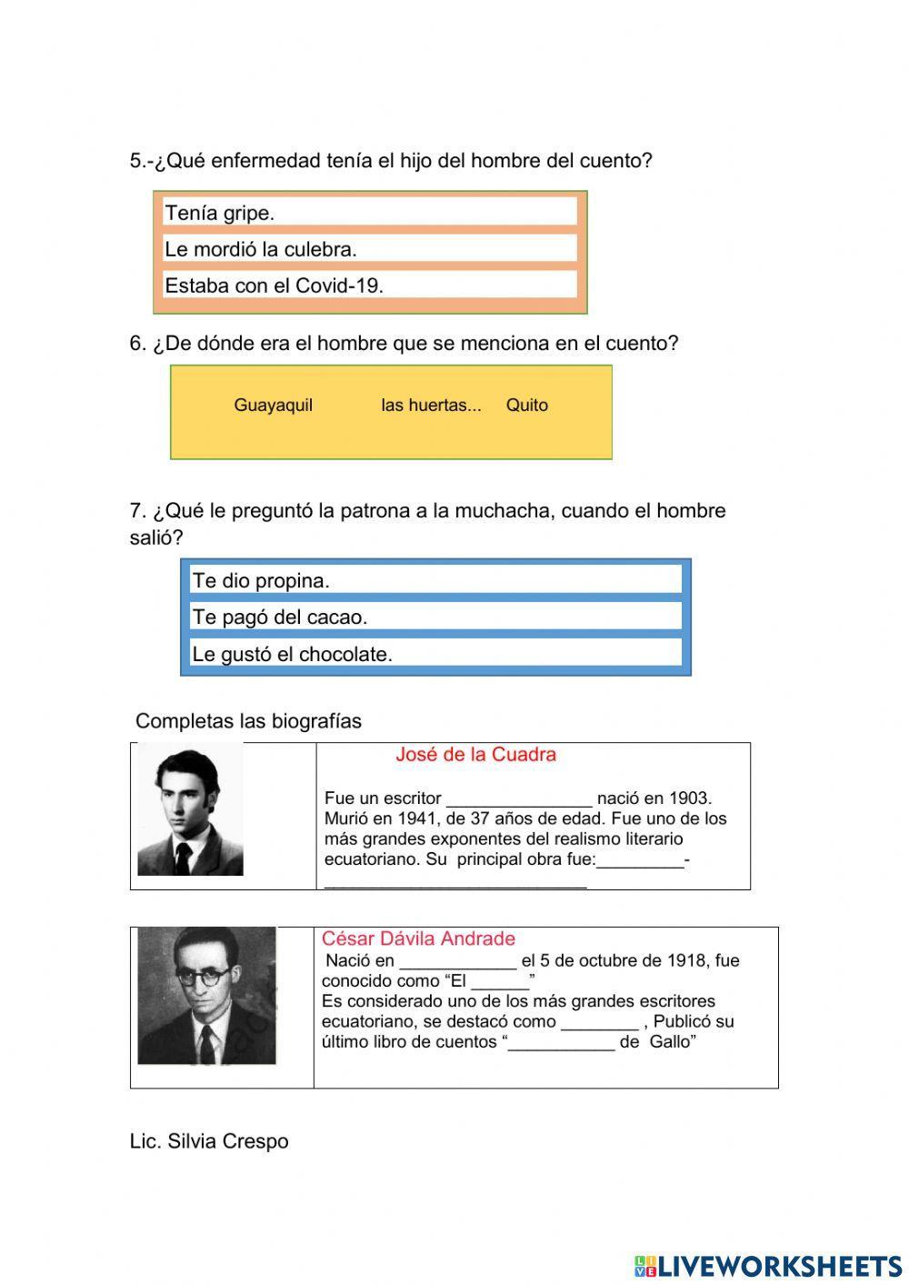 Literatura Ecuatoriana