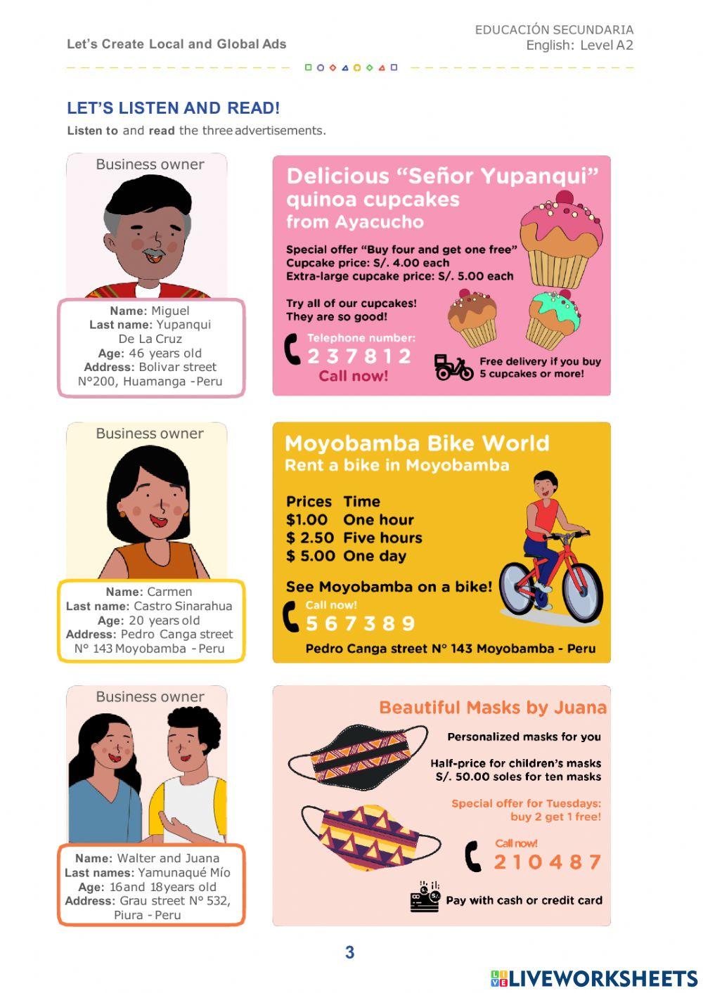 Let-s create Local and Global Ads