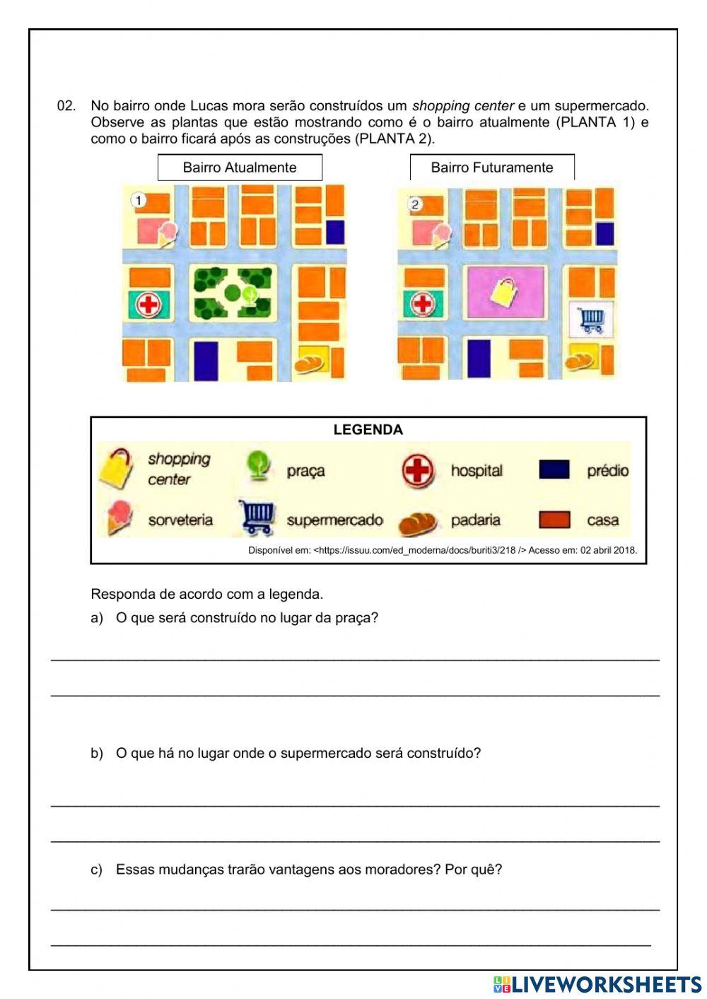 Meu bairro e minha escola