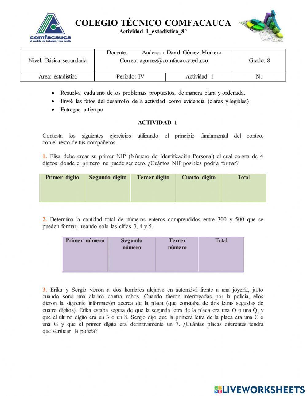 Regla de la multiplicación