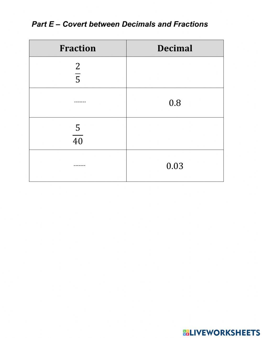 Fractions Mega Practice
