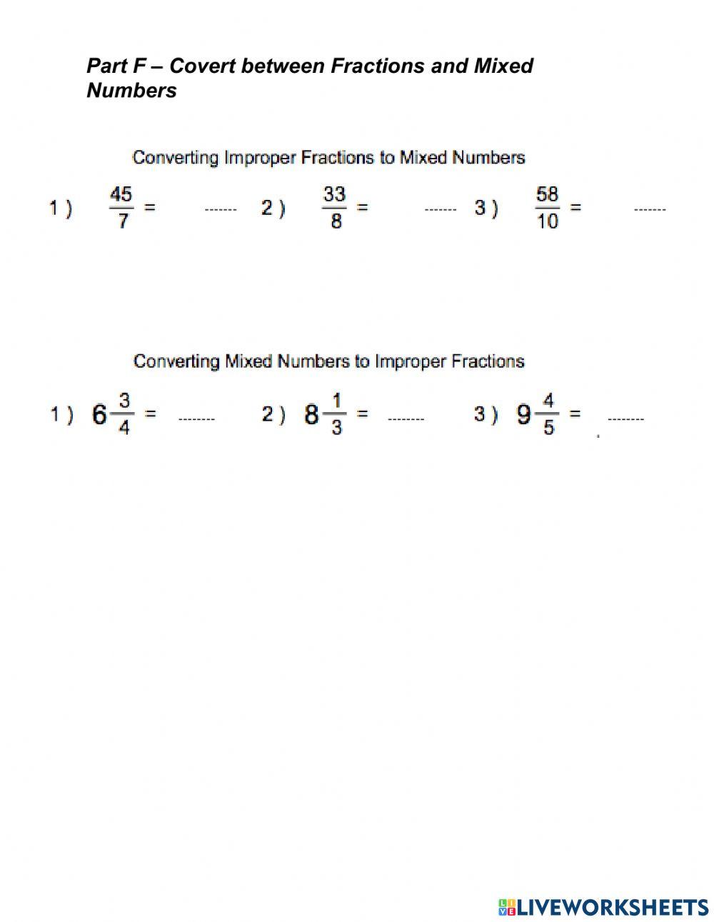 Fractions Mega Practice