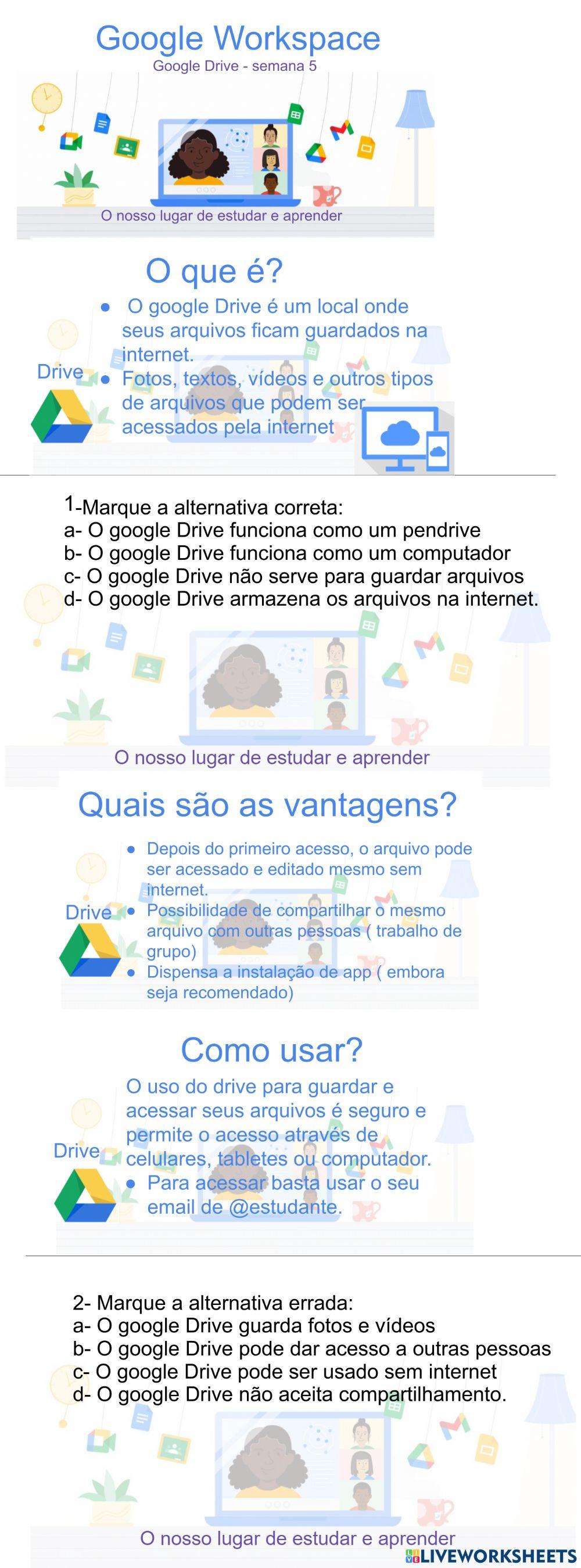 Google Drive- Vantagens