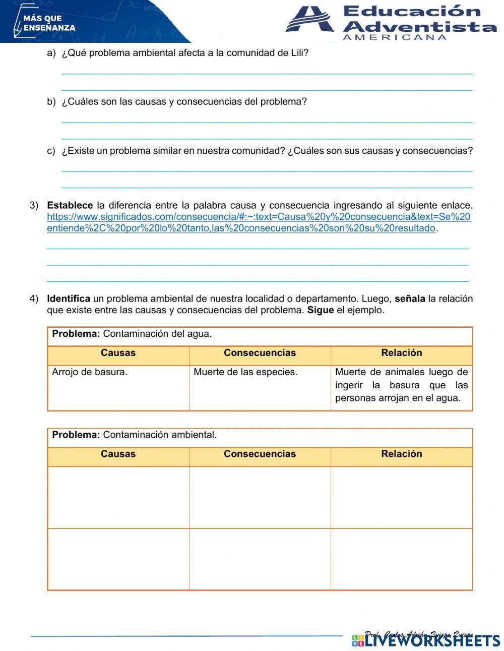 Problemas ambientales