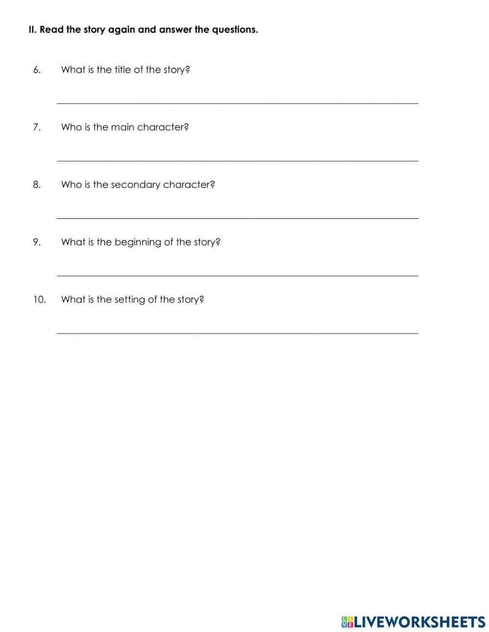 Quizz third grade march