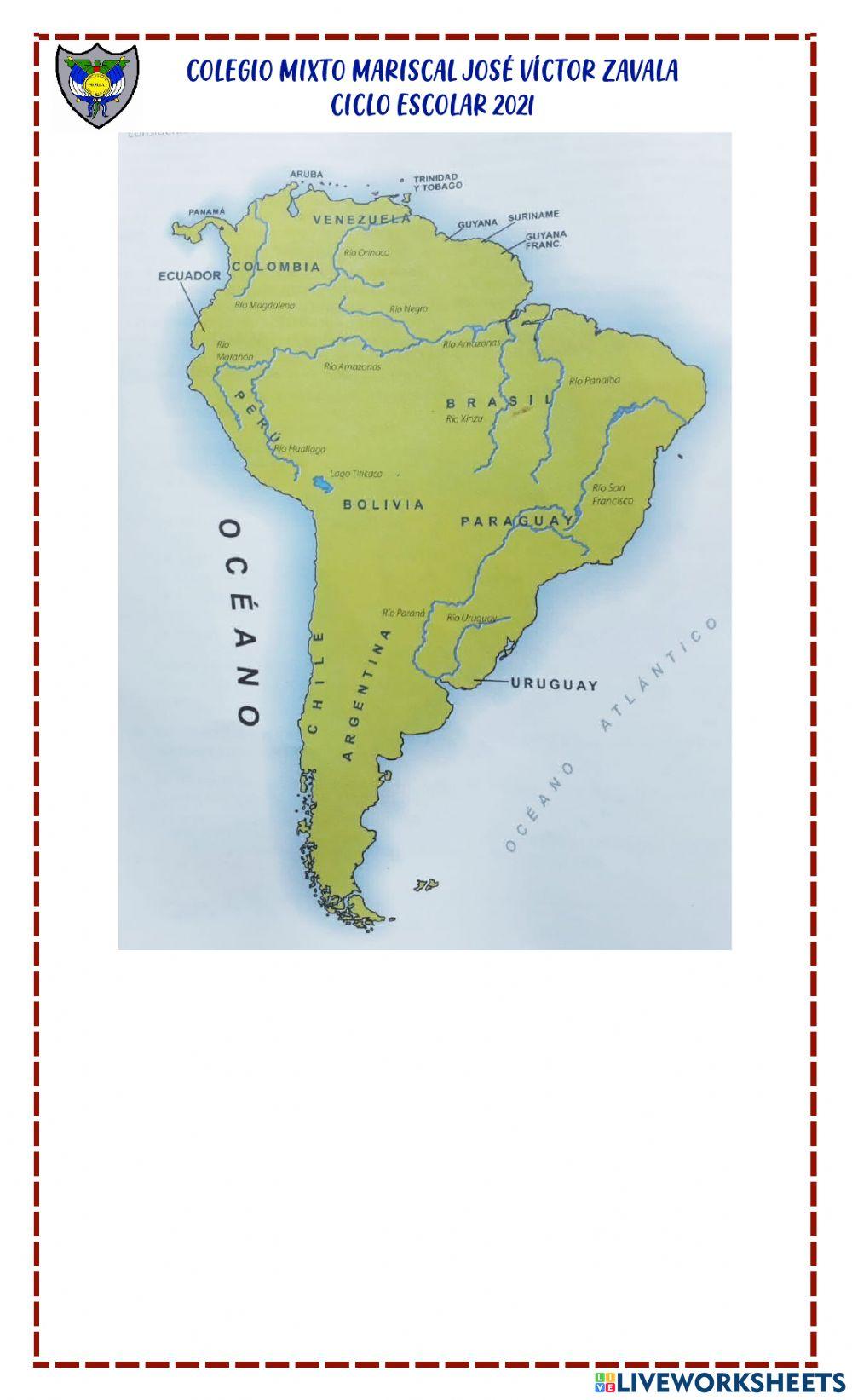 Hidrografía de américa del sur