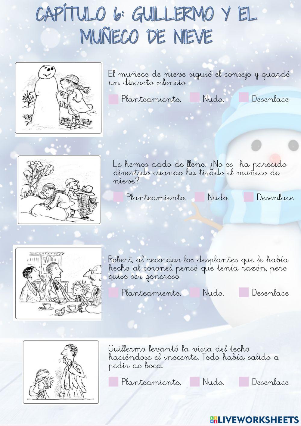 Capítulo 6: Guillermo y el muñeco de nieve