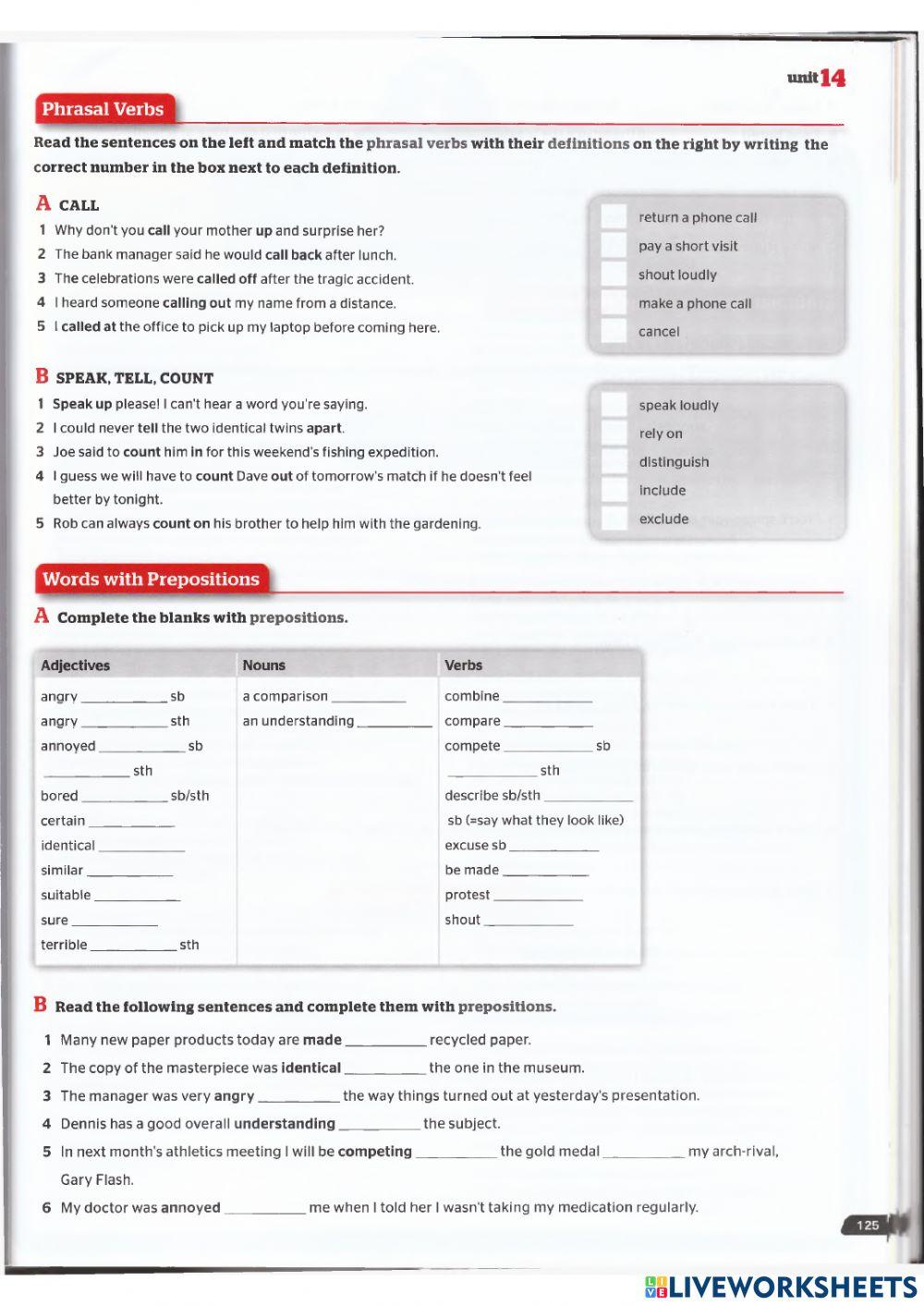 Use of English B2 - Unit 14