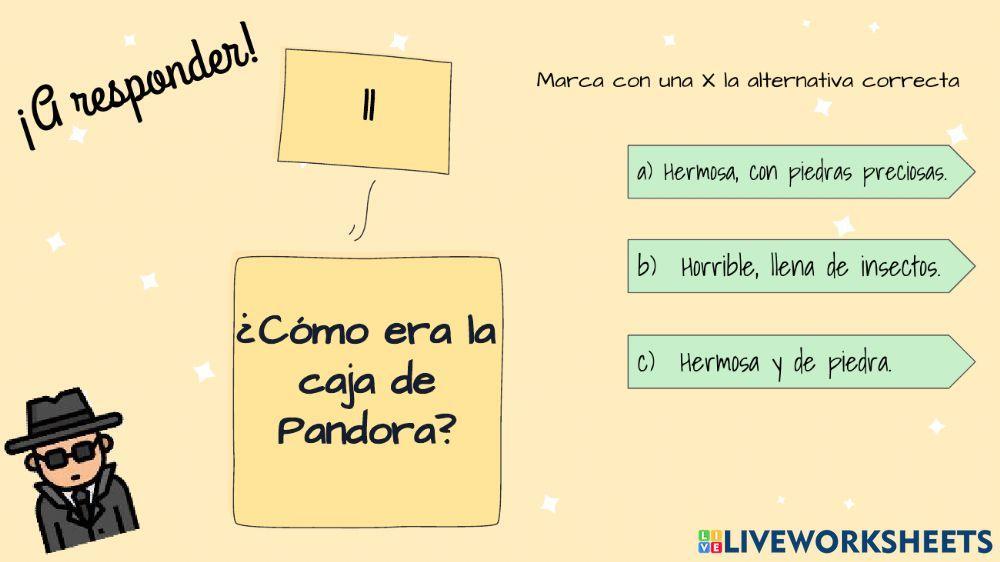 Comprension explicita: mito