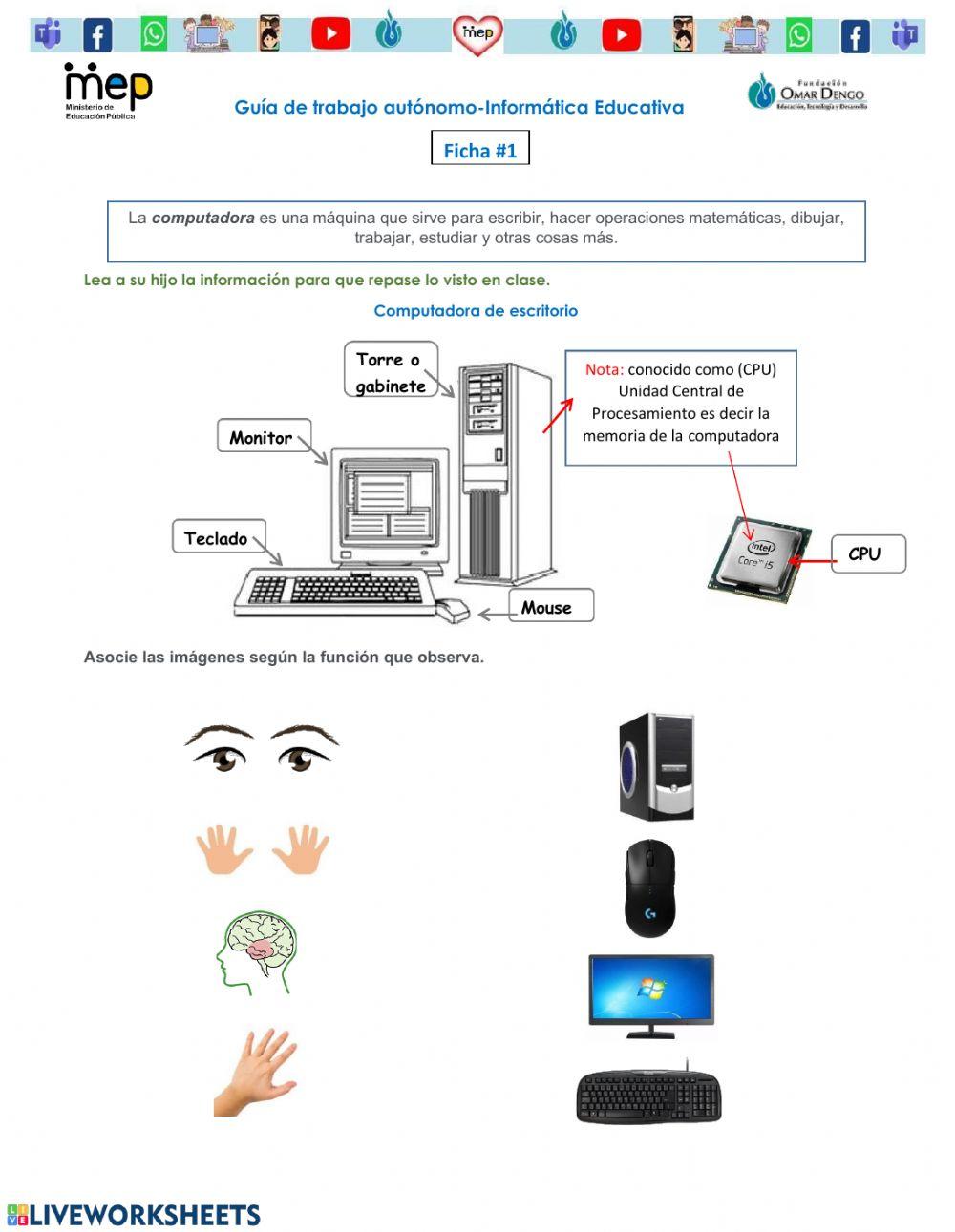 Pc escritorio y portátil