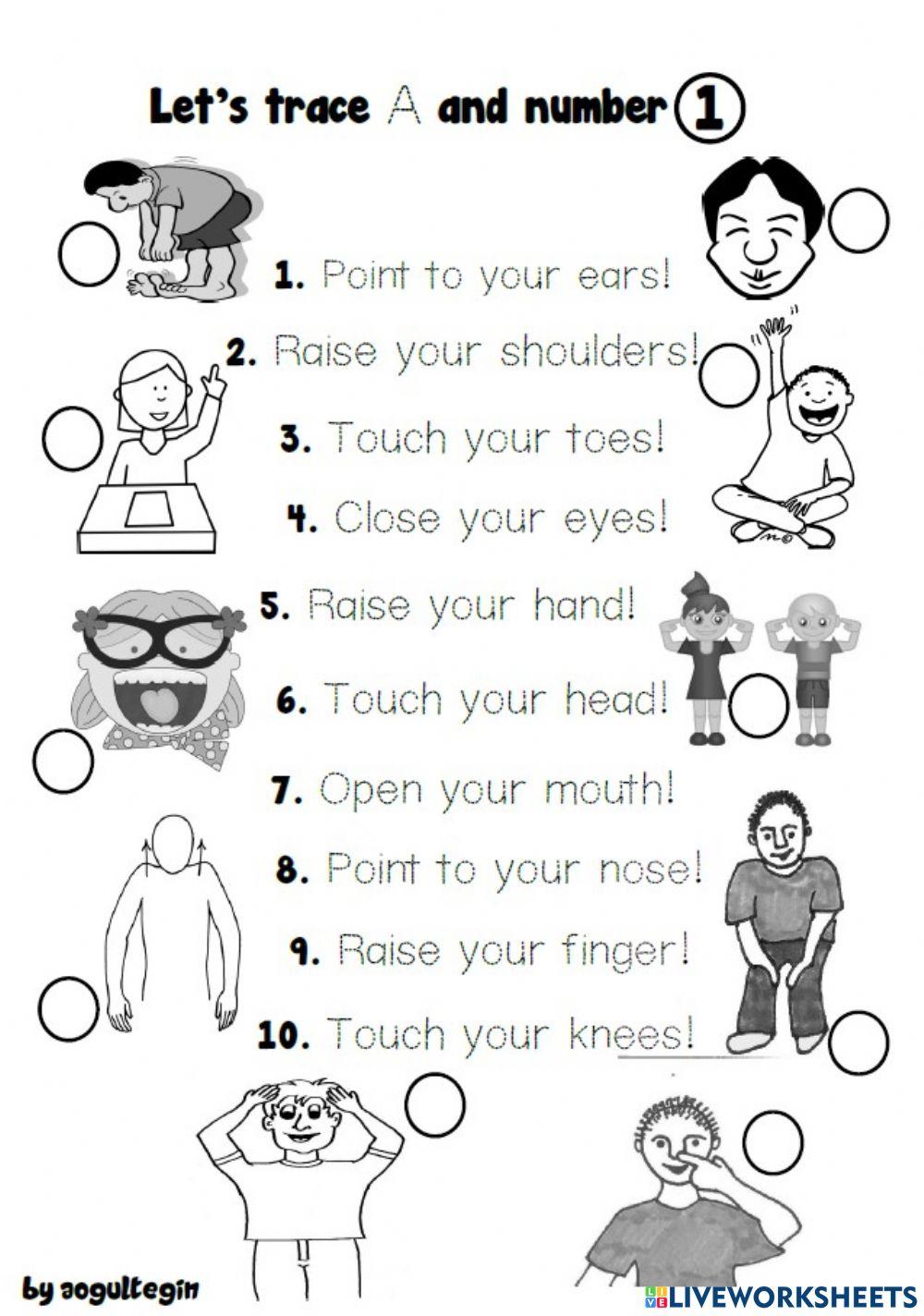 2.7. Body Parts - Commands 2.7. Body Parts - Commands