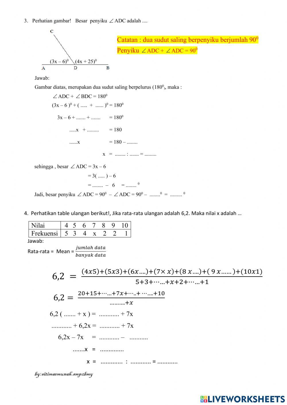 Pendalaman Materi Kelas 9
