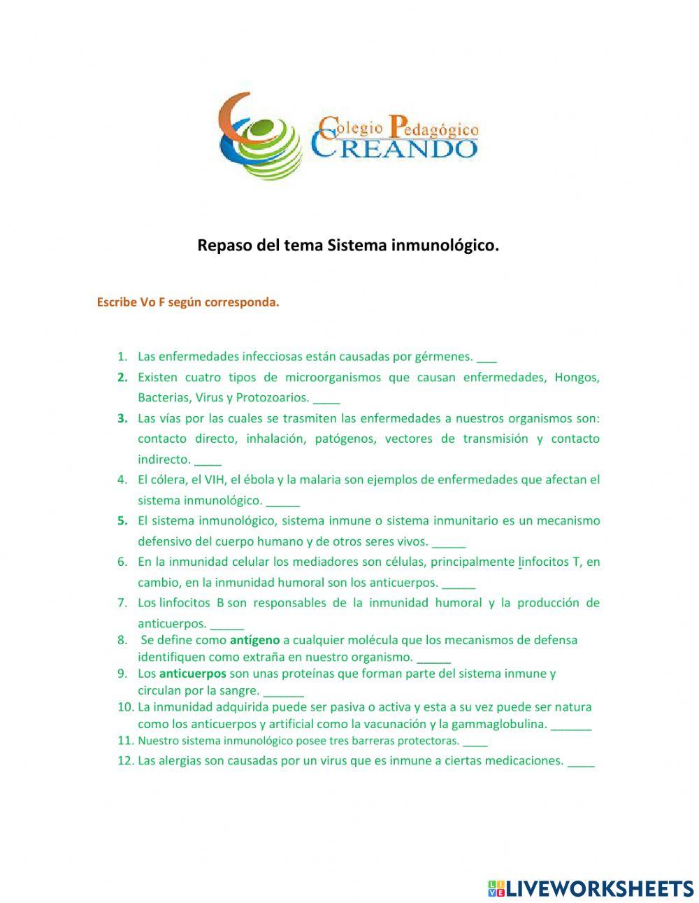 Sistema inmunológico