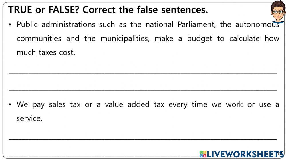 Spain's Politics Worksheets 11-16