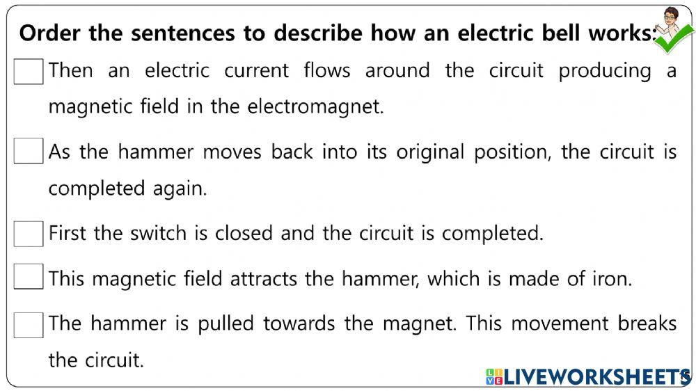 Electricity & Magnetism Worksheets 11-18