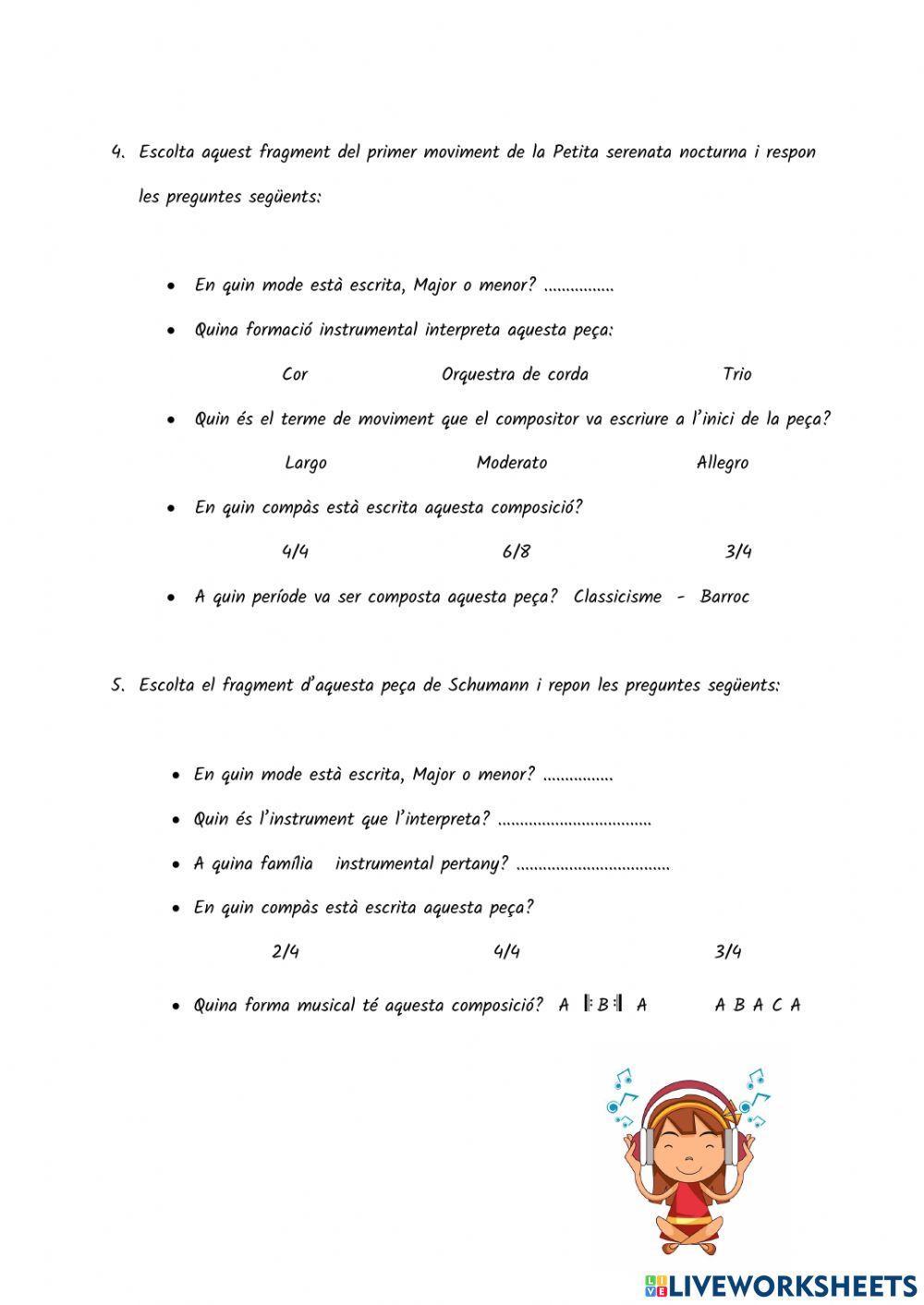 Audició 3r elemental-2n quadrimestre