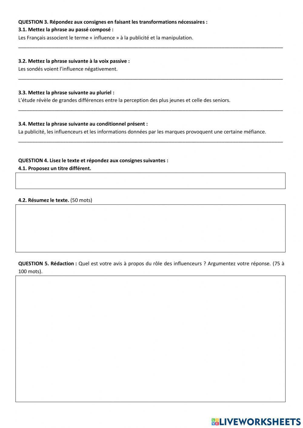 Les influenceurs ont-ils vraiment de l'influence ?