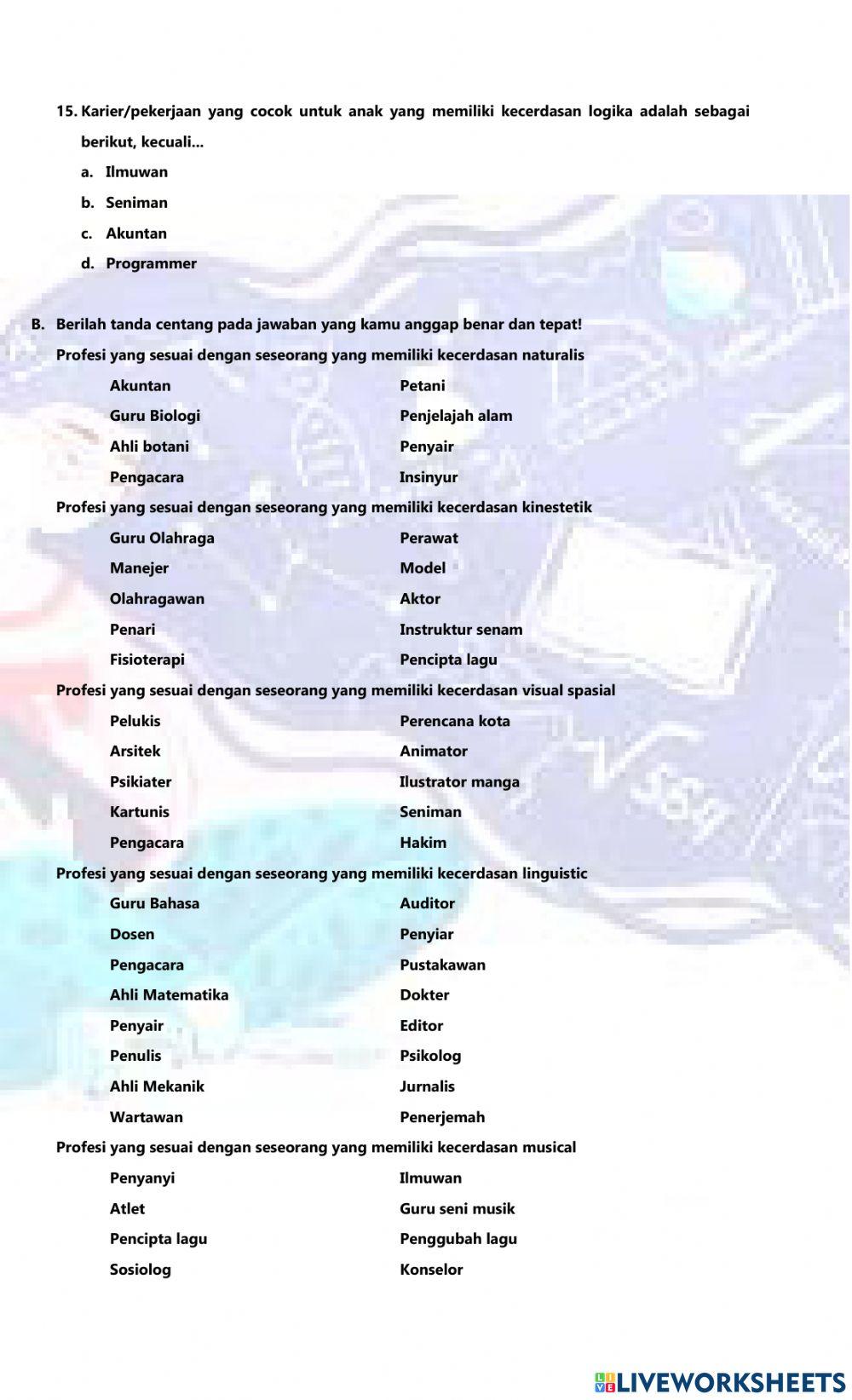 Mengenal potensi diri